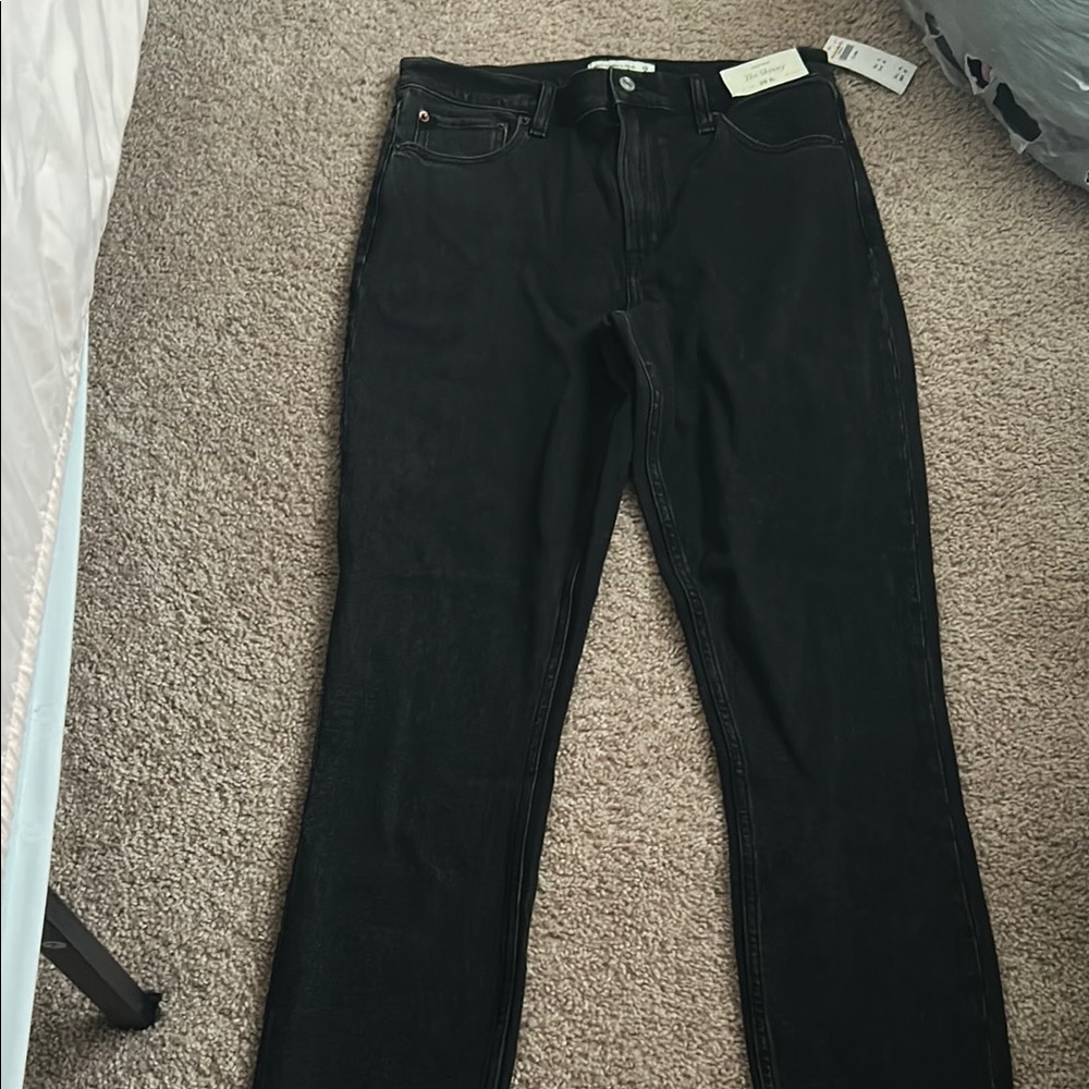 Abercrombie & Fitch Black Skinny Jeans